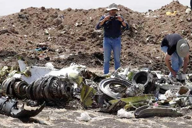 Horor, Ethiopian Airlines...