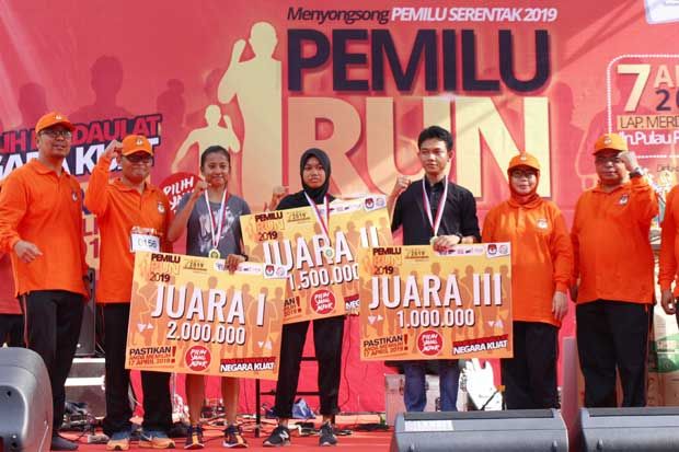 Pemilu Run 2019, Sekda...