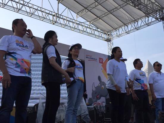 Rayakan HUT BUMN, Rini...
