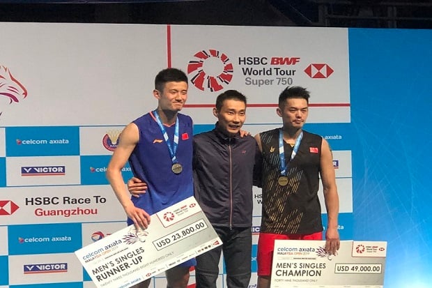 Lin Dan Raih Gelar Pertama...