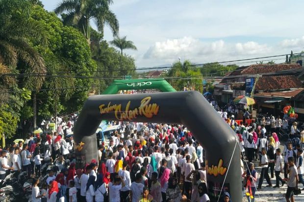 Tambora Color Run Hebohkan...