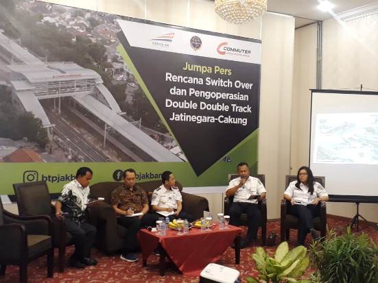Jalur Dwiganda Jatinegara-Cakung...