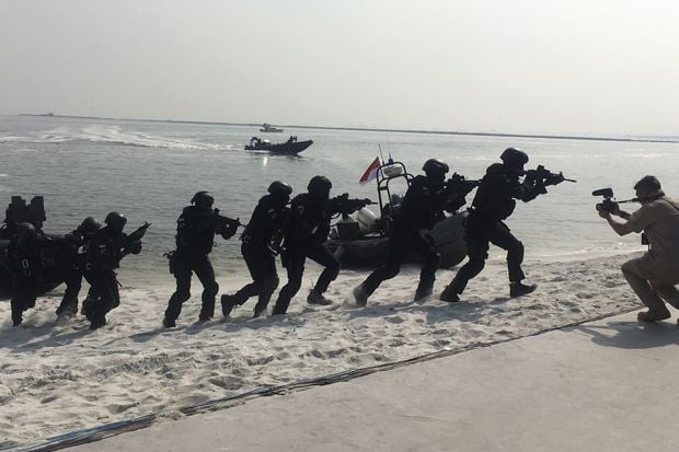 Pasukan Elite TNI Gelar...