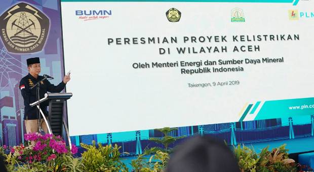 Resmikan 3 GI dan SUTT...