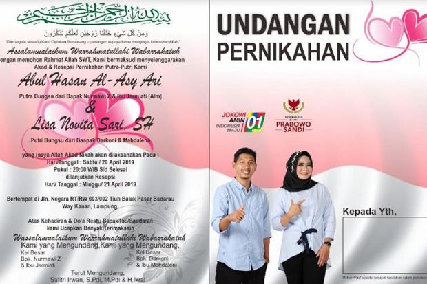 Pernikahan Unik, Pasangan...