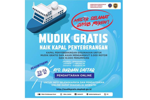 Kemenhub Serukan Mudik...