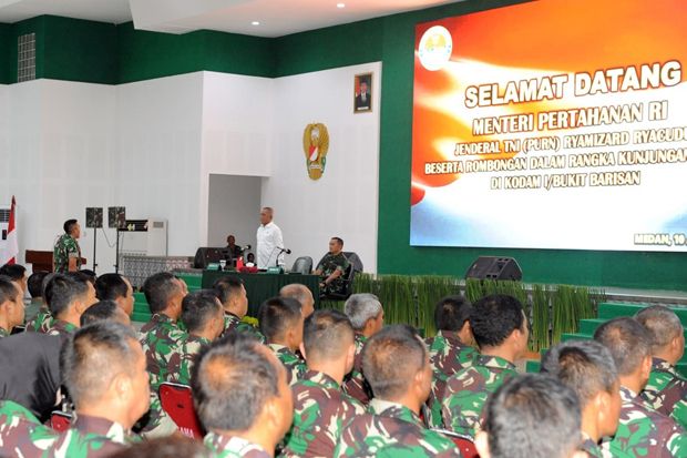 Menhan Minta Prajurit...