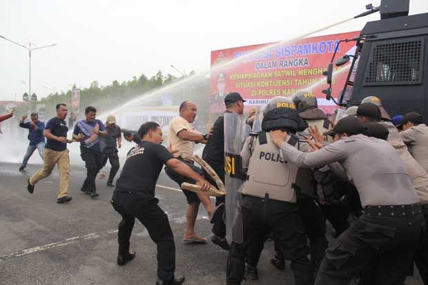 Simulasi Persiapan Pemilu,...