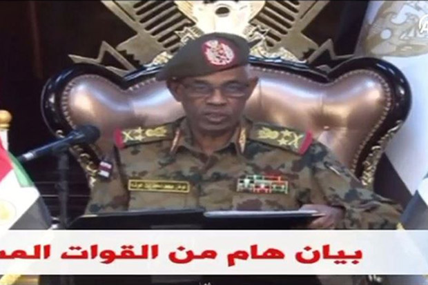 Menteri Pertahanan Sudan...