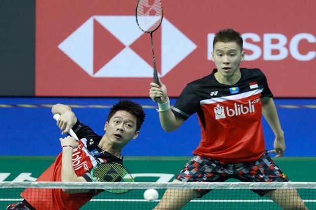 Marcus/Kevin Balas Fajar/Rian,...