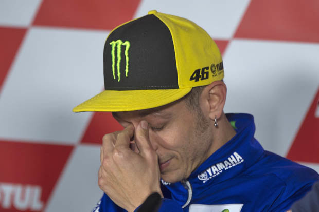 Rossi Ngedumel Gara-gara...