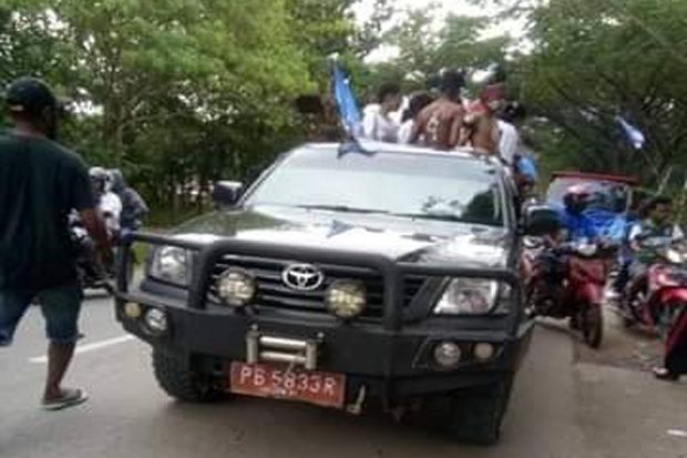 Viral, Mobil Dinas Pemkab...