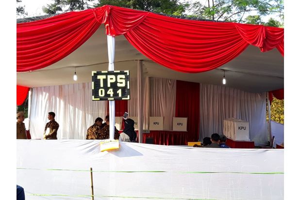 TPS Tempat Prabowo Mencoblos...