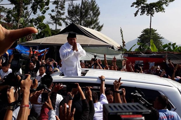Usai Mencoblos, Prabowo...