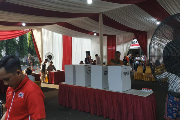 TPS Jokowi di Gambir...