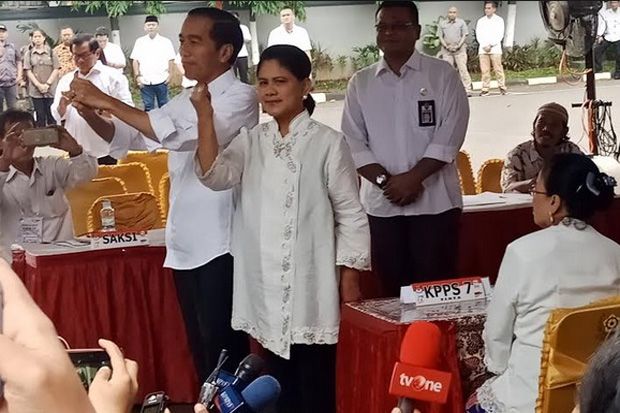 Usai Nyoblos, Jokowi...