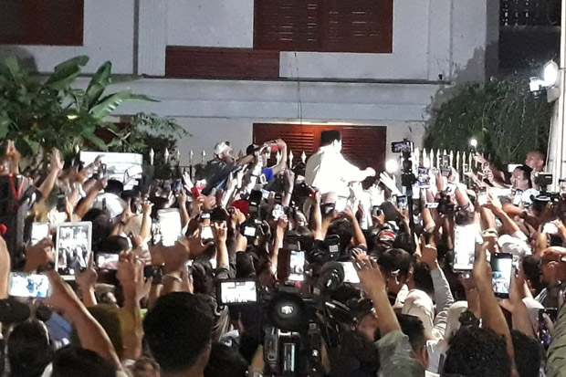 Usai Sujud Syukur, Prabowo...