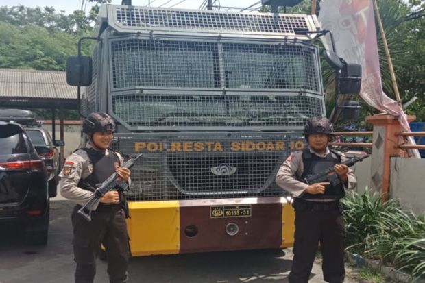 Polresta Sidoarjo Kerahkan...
