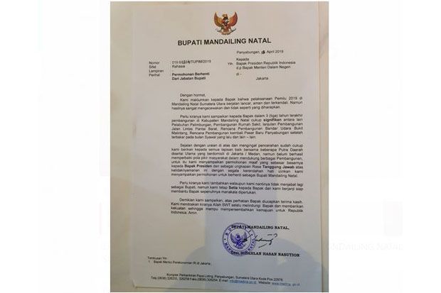 Beredar Surat Pengunduran...