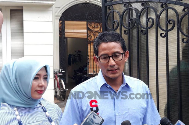 Soal Wagub DKI, Sandiaga...