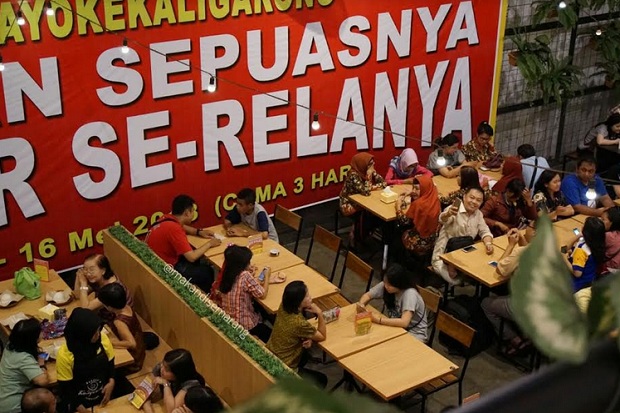 Mau Makan Puas, Bayar...