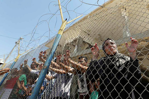 Demonstran Palestina...