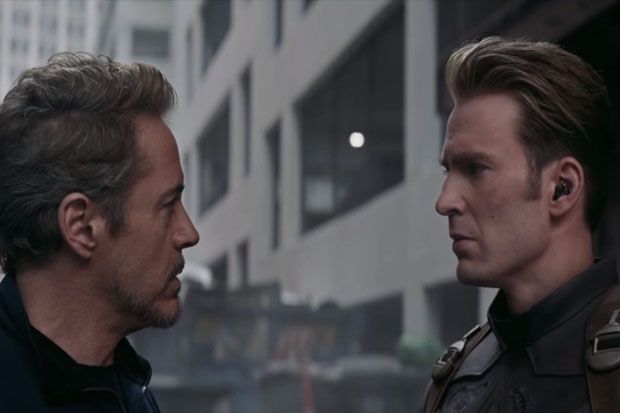 Wajah Captain America...