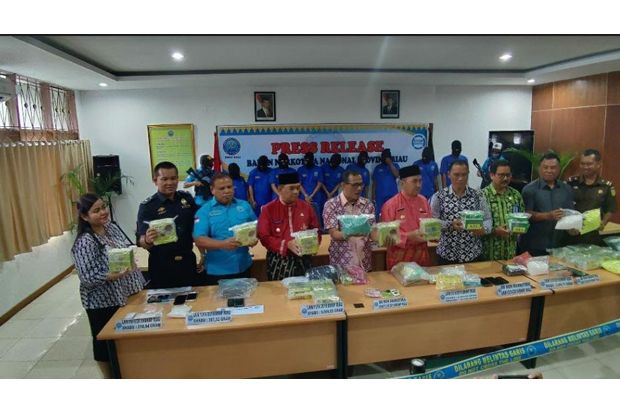 BNN Provinsi Riau Sita...