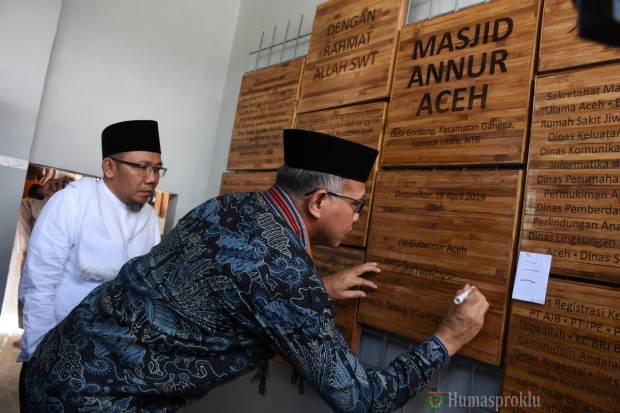 Masjid An-Nur Aceh Eratkan...