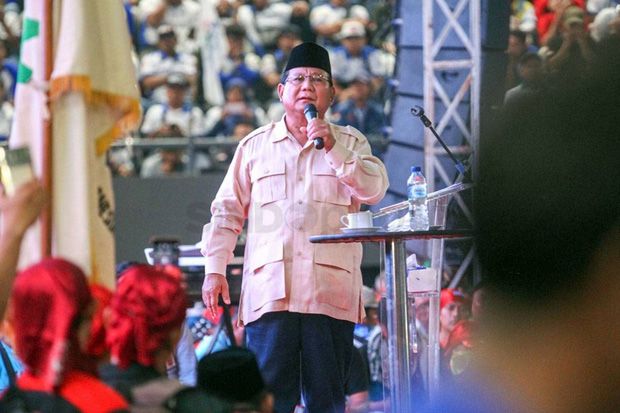 Peringati May Day, Prabowo...