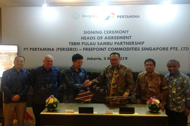 Pertamina Gandeng Freepoint...