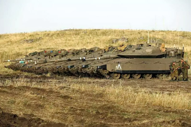 Tank-tank Israel Diduga...