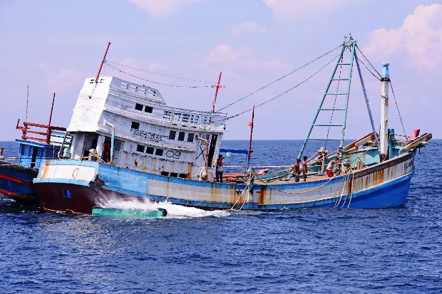 Sebanyak 13 Kapal Ikan...