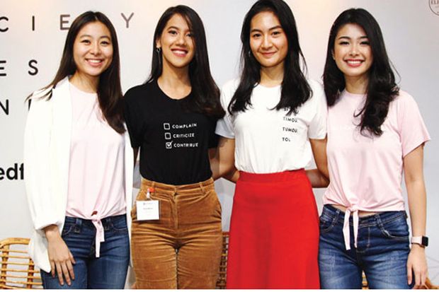 Empat Alumni Miss Indonesia...