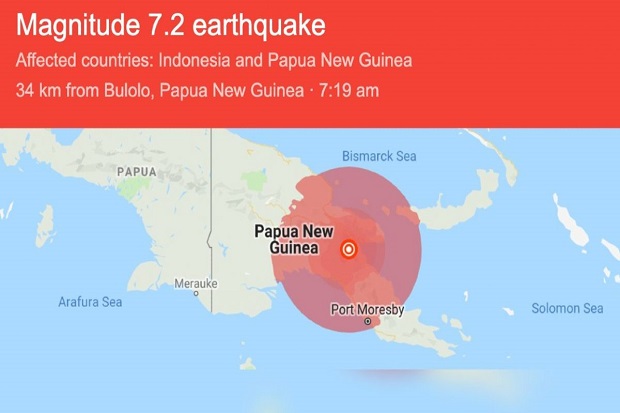 Gempa 7,2 SR Guncang...