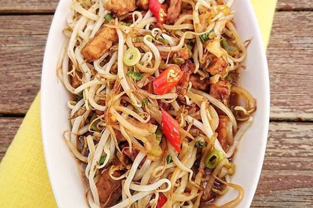 Tumis Tauge Tempe, Menu...