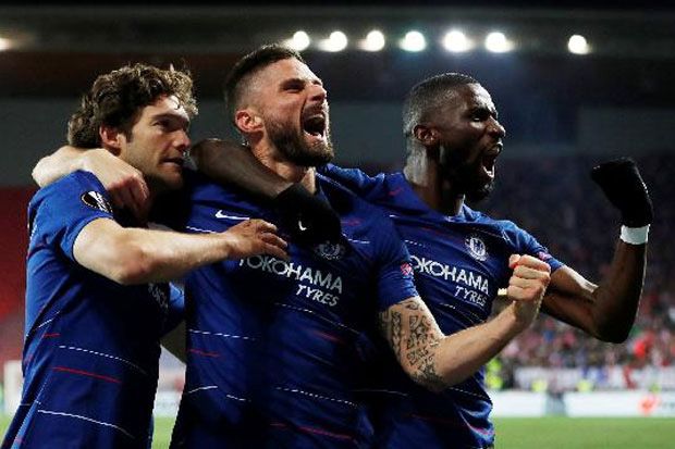 Pelatih Maurizio Sarri...