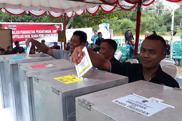 Hasil Pleno KPUD, Jokowi-Maruf...