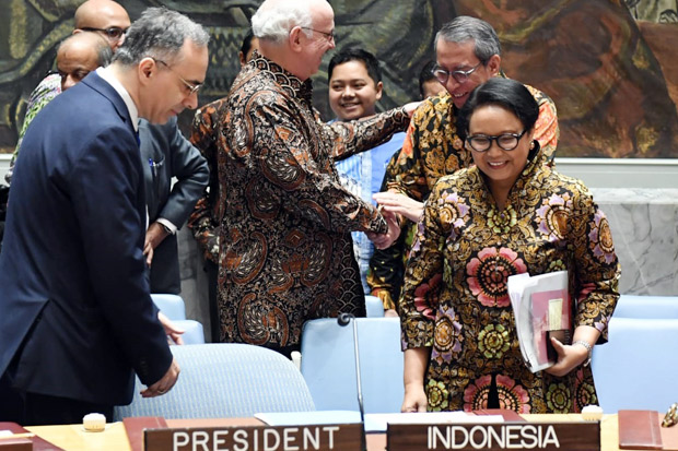Pimpin Sidang DK PBB,...