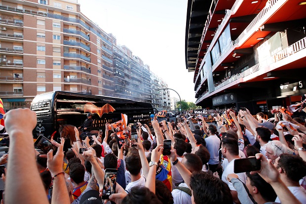 Susunan Pemain Valencia...
