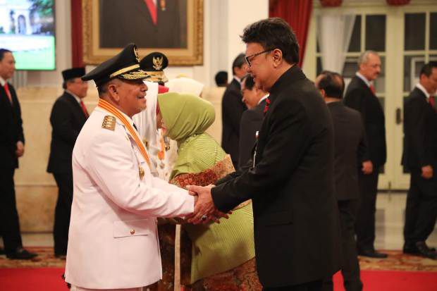 Mendagri Ucapkan Selamat...