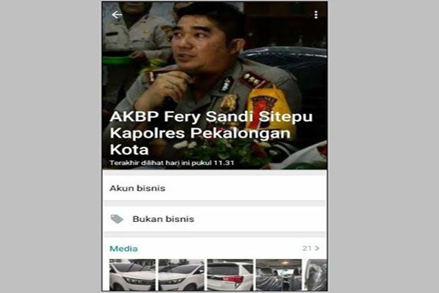 Nama Kapolres Pekalongan...