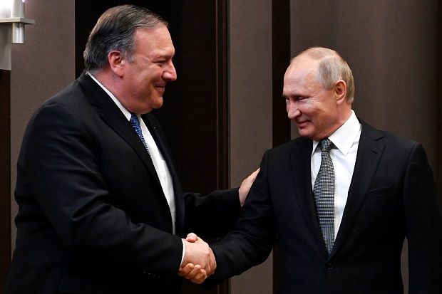 Bertemu di Sochi, Putin-Pompeo...