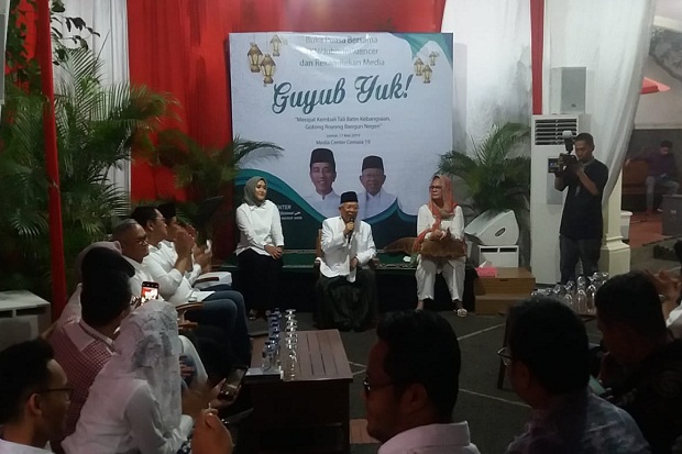Hadiri Bukber TKN, Maruf...
