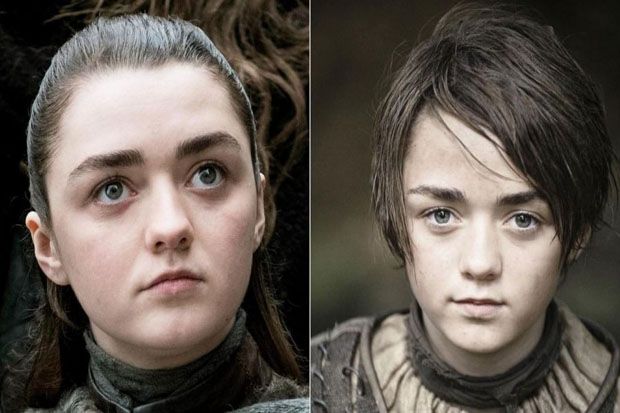 Aktris Maisie Williams,...