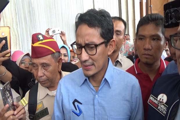 Unggul 61%, Sandiaga...