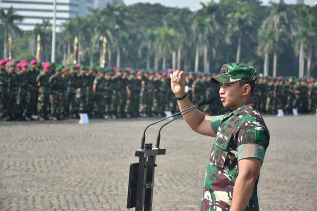 Gelar Apel di Monas,...