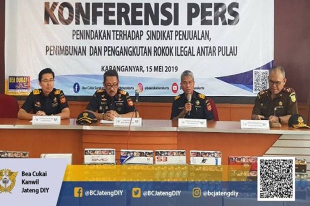 Bea Cukai Gagalkan Peredaran...