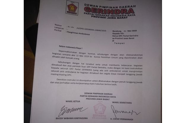 Ini Surat Instruksi...