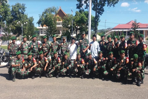Bantu TNI, Pemkot Bima...